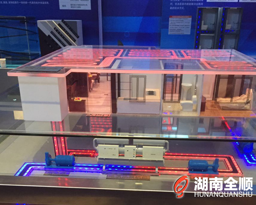 户型地源热泵系统演示模型