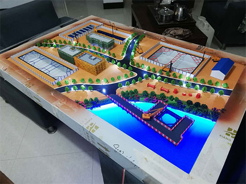 远东国际施工演示沙盘